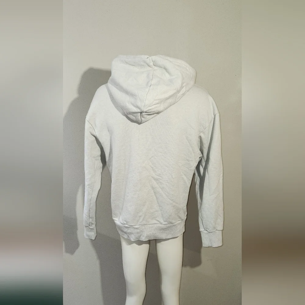 NIKE Air Jordan Black Cat Hoodie Light Bone Men's Size Medium *RARE*
